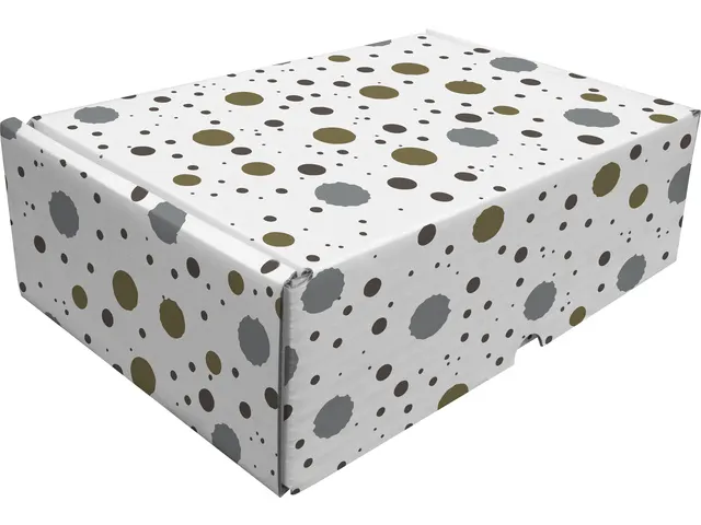 Cadeaupakketdoos Raadhuis 3 spetter 240x170x80mm krimp a 5 stuks