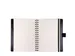 Notitieboek Multo Hannibal A5 roomwit papier 55 vel 120 grams zwart ku