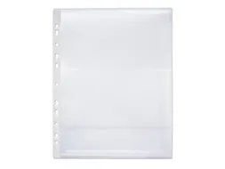 Showtas Oxford A4 PP 200µ glashelder met sluitklep 10 stuks