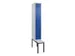 locker met bank,voor scheiding van kleding,HxBxD 2120x300x815mm,1vak