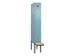 locker met bank,voor scheiding van kleding,HxBxD 2120x300x815mm,1vak