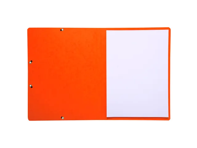 Chemise à élastique sans rabat carte lustrée 355gm2 - A4 - Orange