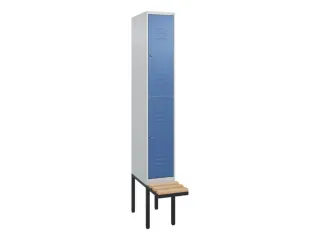 Dubbeldekse dekenkist,HxBxD 2120x300x815mm,1x2vak.,vak B 300mm - 1