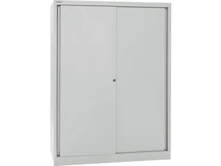 schuifdeurkast,HxBxD 1637x1200x430mm,3xStalen bodem,4 OH - 2