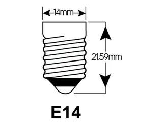 Ledlamp Integral E14 2700K warm wit 2-3,5W 250lumen - 3