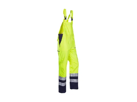 Sioen Bayonne Amerikaanse overall, fluo geel/marineblauw, maat 46, per