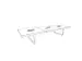 Table De Conférence Hxlxp 730X4200X1400Mm Piètement Traîneau Platea