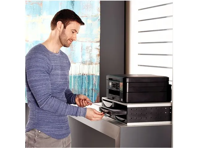 Printerstandaard Fellowes 24004 540x365x138 mm grijs