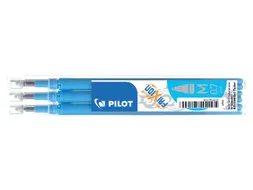 Rollerpenvulling Pilot Frixion Ball 0.7mm Medium punt Lichtblauw