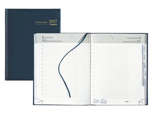 Agenda 2027 Brepols Ambassador Lima 1dag/1pagina blauw