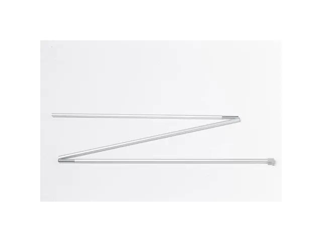 Roll-Banner Budget 85 Complete Set 1.5 Meter Afstand Wit