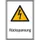 waarschuwings-combibord,v. binnen/buiten,Externe spanning,PVC