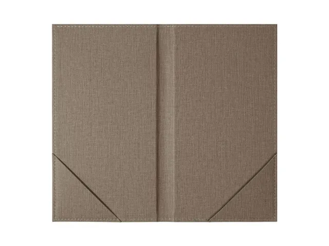 Chemise à factures Sigel 130x230x10mm beige 2 pochettes d'insertion