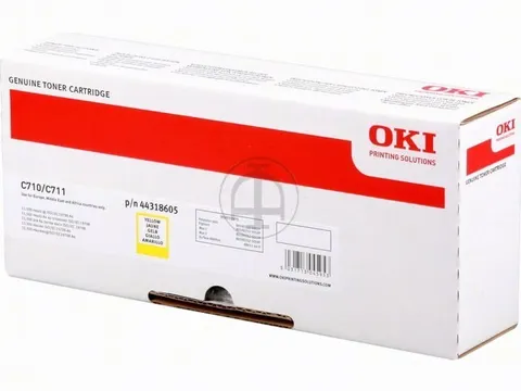 Tonercartridge Oki 44318605 C710 Geel