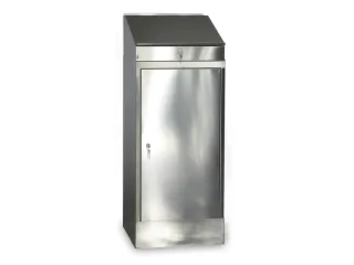 Lessenaarkast Rvs 1270x500x500mm 2legborden In Hoogte Verstelbaar - 1