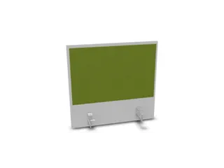 opzetpaneel v. bureau aanbouw achter MP-lichtgrijs BN7048-groen 600mm - 1