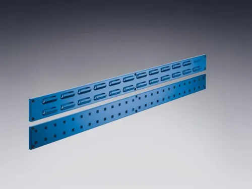 zijrail geperforeerde plaat,HxBxD 76,2x990x13mm,staal,RAL5010
