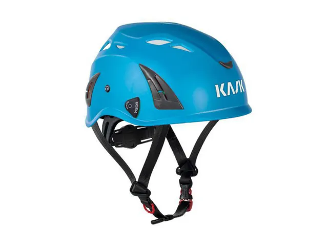 Kask Plasma AQ veiligheidshelm, PP, blauw, per stuk, geventileerd