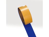 tape vinyl blauw band LxB 25mx75mm met antislip-eigenschappen