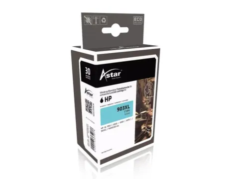 AS70763 ASTAR HP 903XL OJ PRO inkt cyan HC rebuilt 825pag 9,5ml