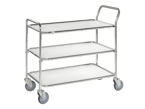 tafelwagen,draagverm. 225kg,3etage(s),laadvl. LxB 850x508mm