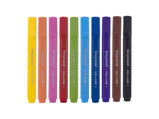 Viltstift Bruynzeel Kids Triple assorti 10 stuks - 4