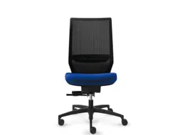 Dauphin Bureaustoel Shapemesh Plus met synchroonmechanisme Blauw