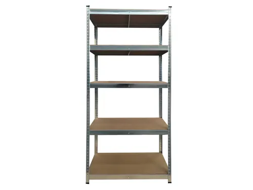 Stellingkast BRASQ 5 borden 90x40x180cm SU175 max 875 KG zilver