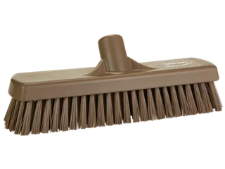 Hygiene 7060-66 vloerschrobber bruin, harde vezels, 305mm - 1