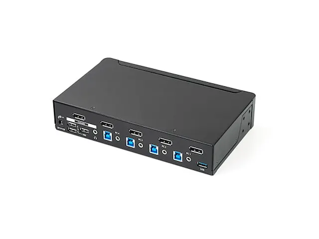 4-Poorts DisplayPort KVM Switch USB 3.0