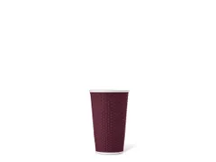 Beker porselein Les Artistes Paris 450ml met siliconen grip Rood