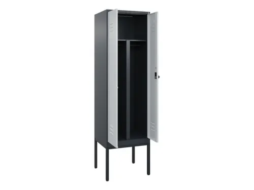 PBM-locker,HxBxD 2120x600x500mm,2vak,vak B 300mm,draaigrendel