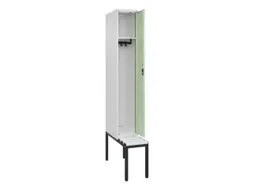 locker met bank,HxBxD 2120x300x815mm,1vak,vak B 300mm,cilinderslot