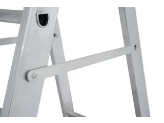 verrijdbare treden-platformladder eenzijdig 12treden stand H 2 8m - 6
