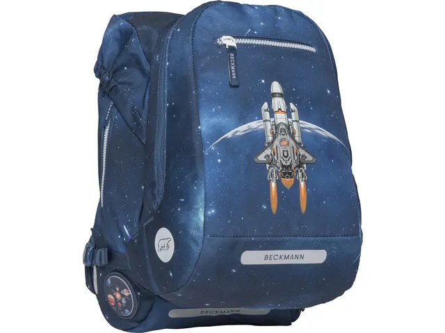 Schooltas Beckmann Classic Maxi Space Mission blue