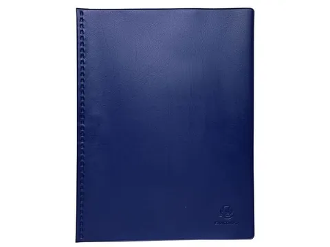 Showalbum Vega PVC o paak 20 tas A4 blauw