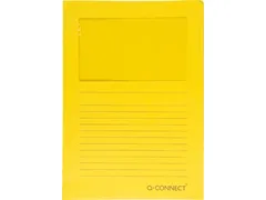 L-Map Met Venster A4 120 Grams 100 stuks Geel