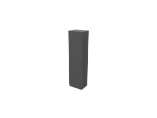 kantoorkast,HxBxD 2225x600x445mm,MS-donkergrijs - 1