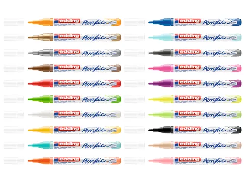 Acrylmarker edding e-5300 fijn zwart