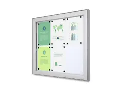 Outdoor Vergrendelbaar Notitiebord Deep Basic SCLE 6 x A4