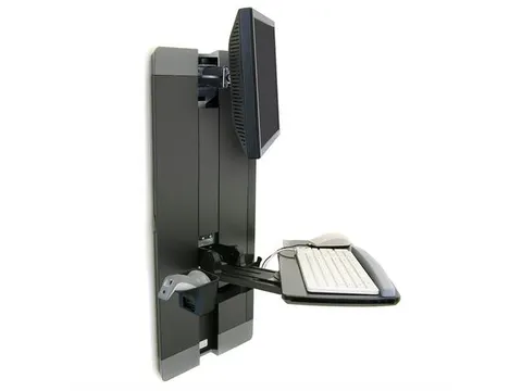 9In Vertical Lift+Slide Tray Charcoal