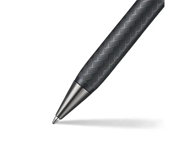 Balpen Sheaffer Legacy 9066 Chevron matte black, gun metal metal trims
