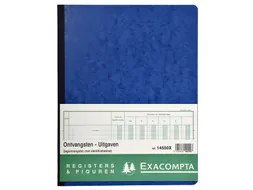 Register Piqure dagontvangsten 320x250mm 80vel assorti