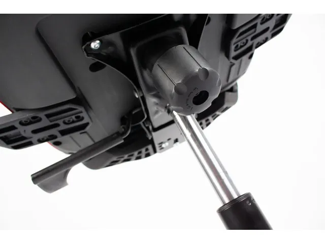 Bureaustoel EN1335 Linea Tekna 01 zwart/rood met 2D armleuning