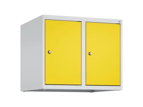 opzetkast,v. locker,2vak.,vak B 300mm,HxBxD 500x600x500mm,cilinderslot
