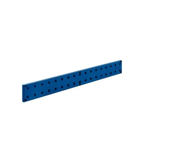 rail latéral à plaques perforées,HxlxP 76,2x650x13mm,acier,RAL5010