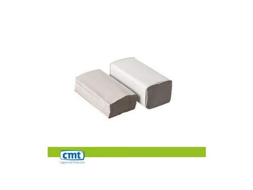 CMT Handdoekpapier Z-vouw Rec 1-laags Naturel 20x250 Stuks