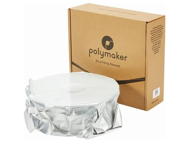 Polymaker PolyLite PETG filament 1,75 mm Wit 1 kg
