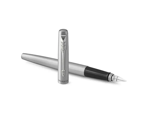 Stylo plume Parker Jotter Stainless Steel CT Medium blister