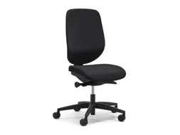 Giroflex Bureaustoel 353 met automatic-move mechanisme zwart